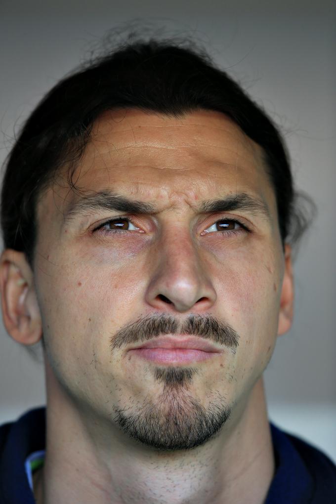 Zlatan Ibrahimović je bil tokrat samo gledalec. | Foto: 