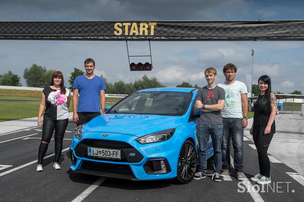 Ford focus RS - reportaža vožnje Siolovih bralcev