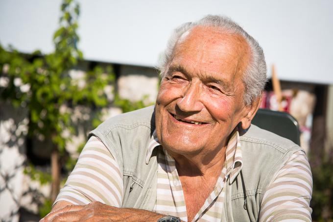 90-letnik pravi, da je recept za dolgo življenje aktivnost. | Foto: Žiga Zupan/Sportida