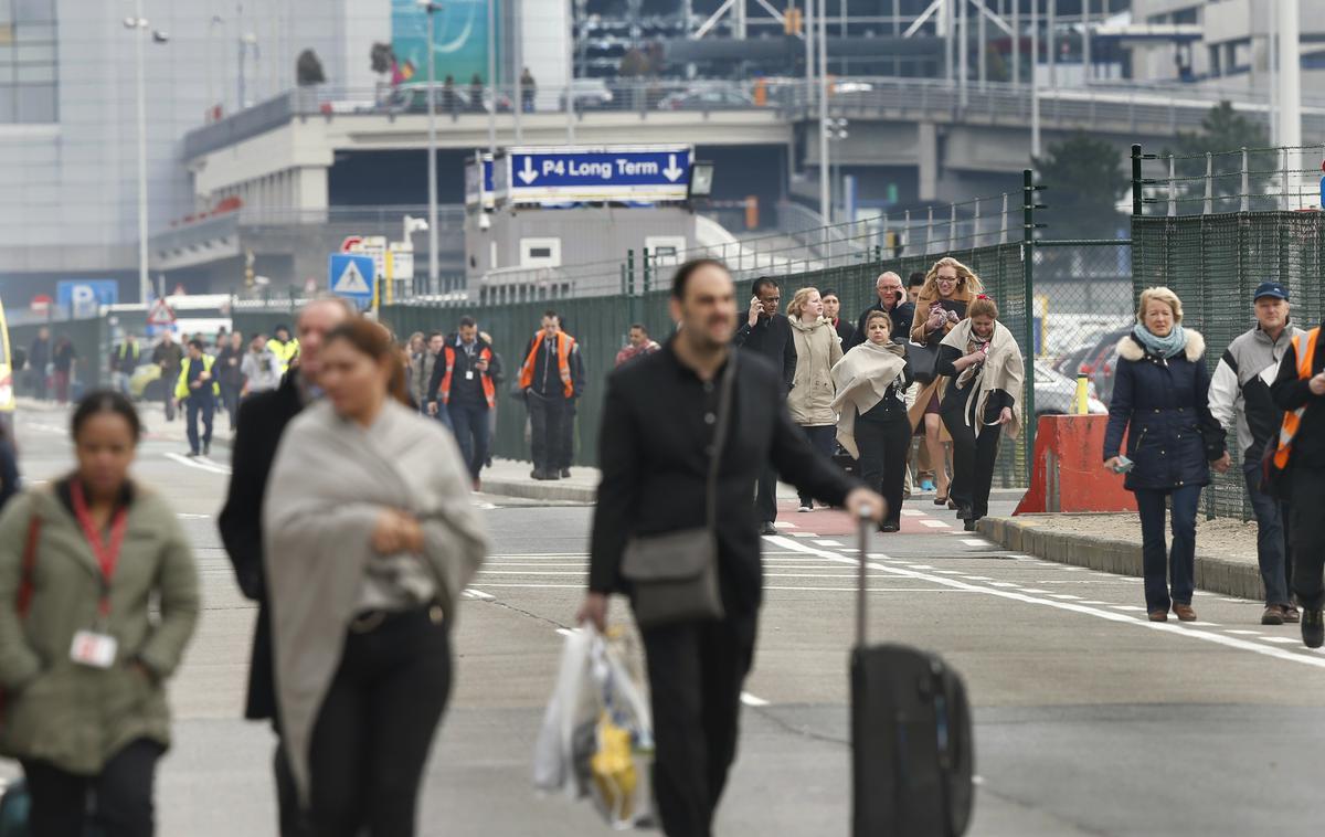 Bruselj - napad na letališče | Foto Reuters