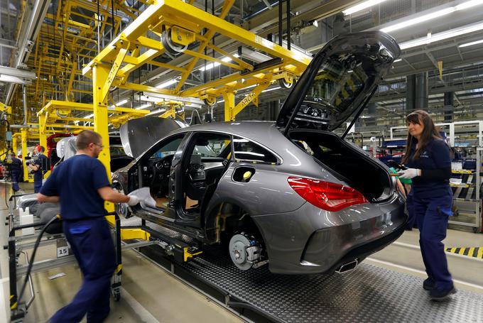 Mercedes-Benz na Madžarskem izdeluje model CLA in razred B. | Foto: Reuters