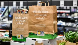 S 1. junijem se Lidl Slovenija poslavlja od plastičnih nakupovalnih vrečk