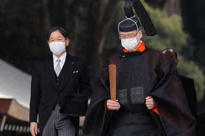 Japonski cesar Naruhito | Japonski cesar Naruhito je za svojega prestolonaslednika uradno razglasil svojega mlajšega brata Fumihita. | Foto Reuters