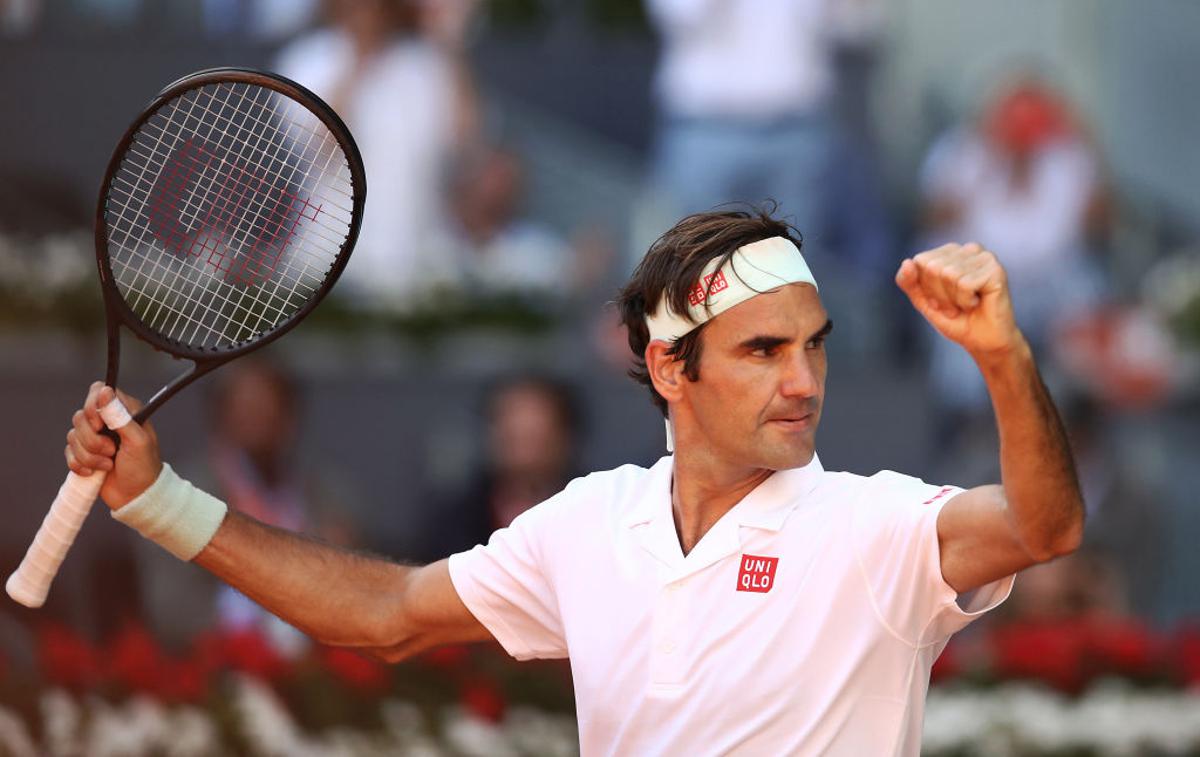 Roger Federer | Roger Federer se je uvrstil v polfinale. | Foto Gulliver/Getty Images
