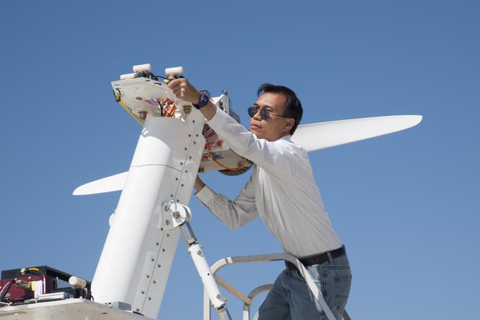 Yohan Lin je vodja vgradnje sistemov pri Airvoltu. (Foto: Nasa, Lauren Huges) | Foto: NASA