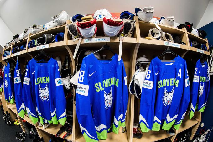 IIHF SP 2017 Slovenija risi slačilnica | Foto: Vid Ponikvar