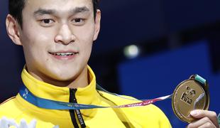 Kitajec Sun dobil dvoboj na 400 m prosto, Ledeckyjeva že dvakrat zlata