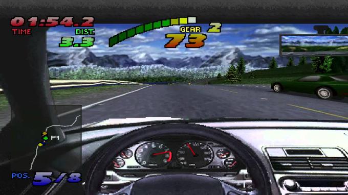 To je Need for Speed, dirkalna igra, ki je prav tako izšla leta 1994. Opazite razliko v primerjavi s Club Drive? | Foto: 