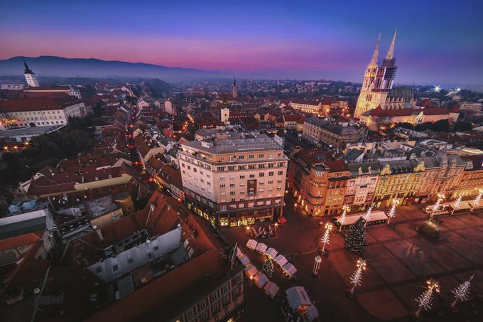 V Zagrebu, prestolnici Hrvaške, po zadnjih podatkih živi nekaj čez 800 tisoč ljudi. | Foto: Guliverimage/Vladimir Fedorenko