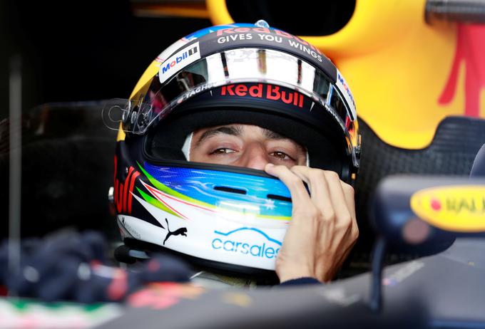 Daniel Ricciardo je tokrat pristal na petem mestu. | Foto: Reuters