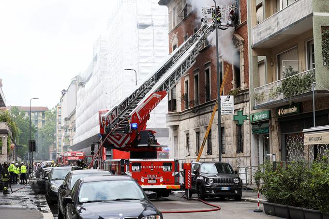 Milano, eksplozija | Foto: Reuters