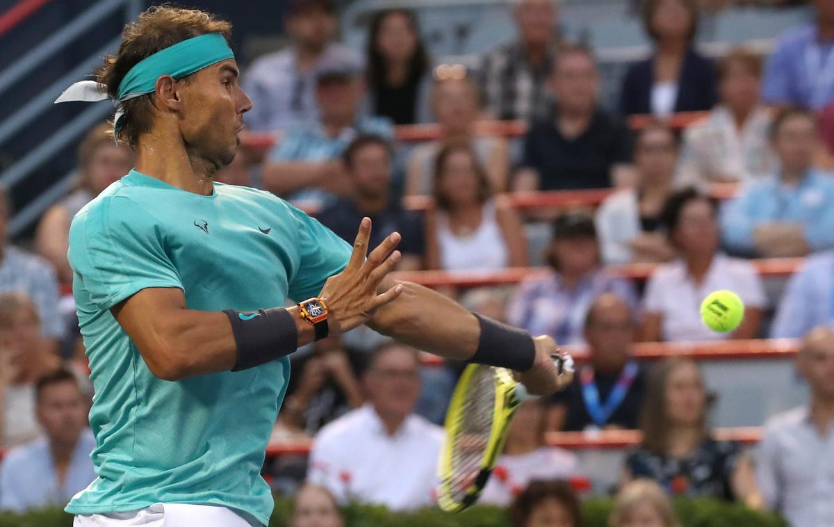 Rafael Nadal | Rafael Nadal je dosegel rekordno, 379. zmago na turnirjih serije masters 1000. | Foto Reuters
