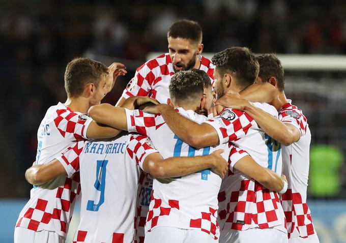 Andrej Kramarić je že v 14. minuti zadel za zmago Hrvaške. | Foto: Reuters