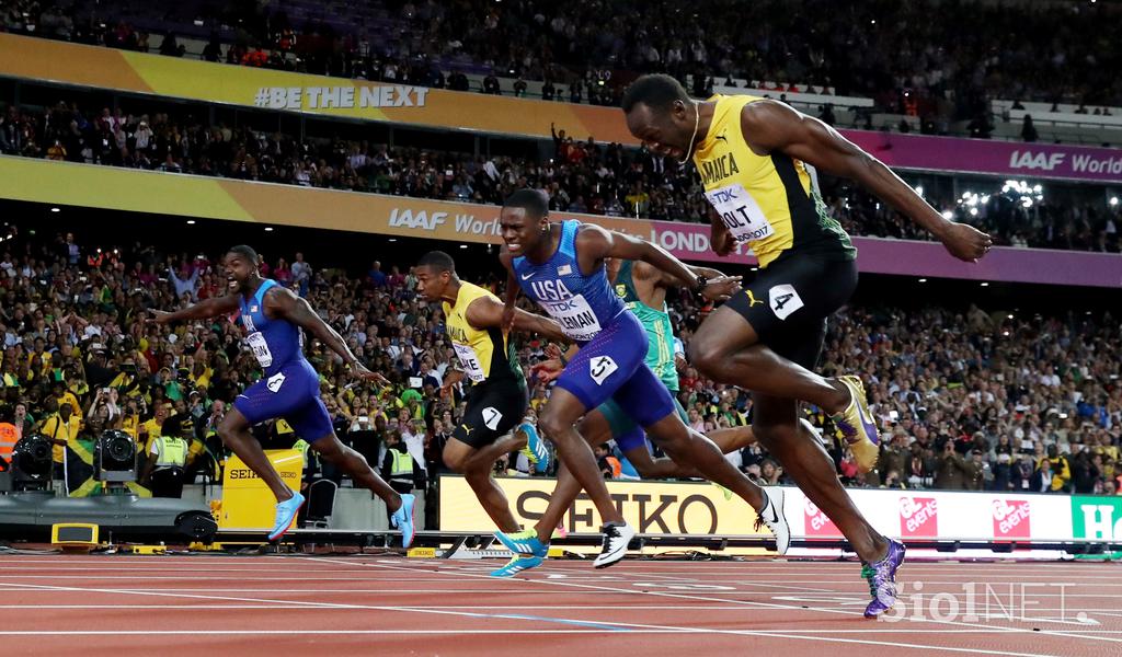 Finale 100 m London Bolt Coleman