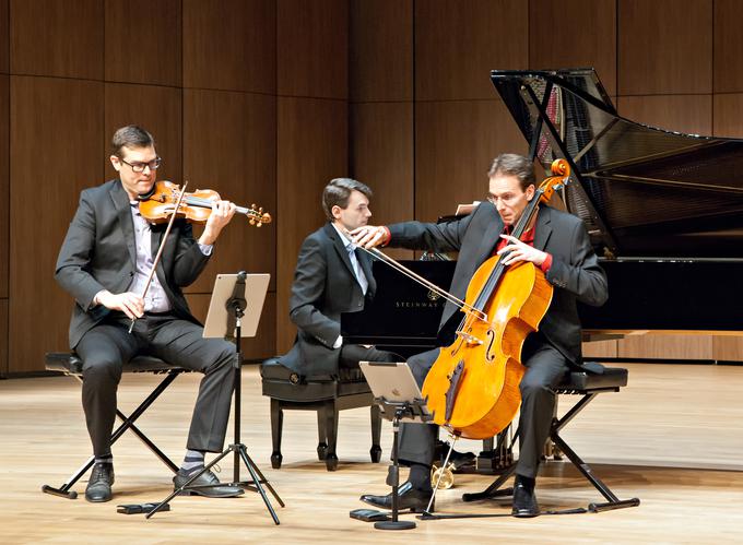 Na odru z zasedbo Colorado Piano Trio | Foto: Cindy Carter