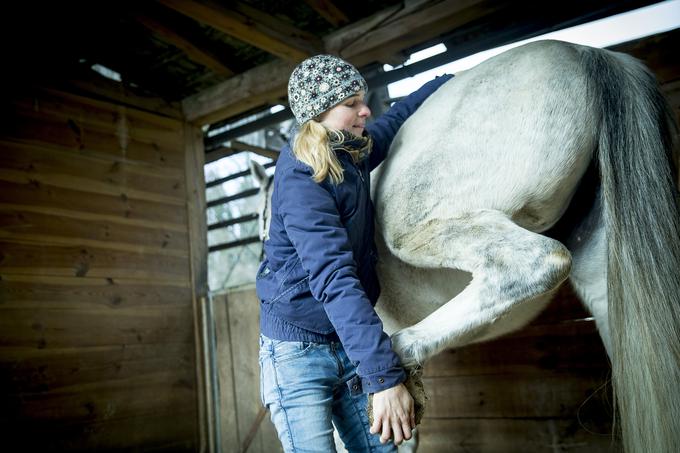 Lastniki včasih ne morejo verjeti, kaj vse ji dovolijo njihovi konji. | Foto: Ana Kovač
