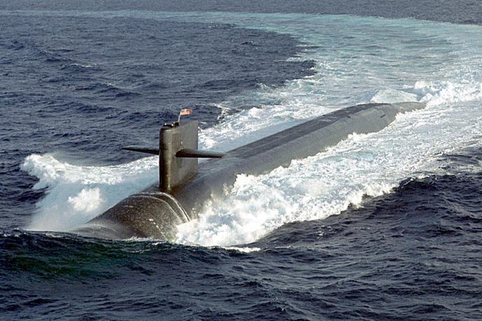 Podmornica razreda Ohio | Podmornica razreda Ohio lahko nosi 154 vodenih raket tomahavk, kar je bistveno več kot druga plovila ameriške mornarice. | Foto Guliverimage