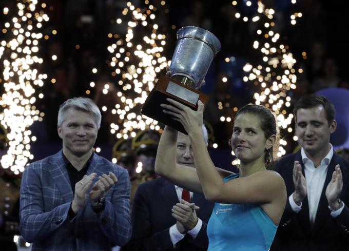 Julia Görges je zmagovalka turnirja na Kitajskem. | Foto: Reuters