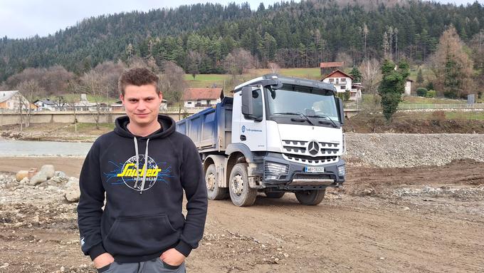 Mitja, voznik tovornjaka s poslanstvom. | Foto: Skupina Emil Frey Slovenija