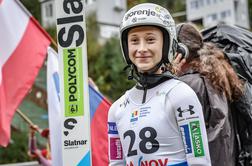 Vroča nadarjena slovenska skakalka Nika Prevc