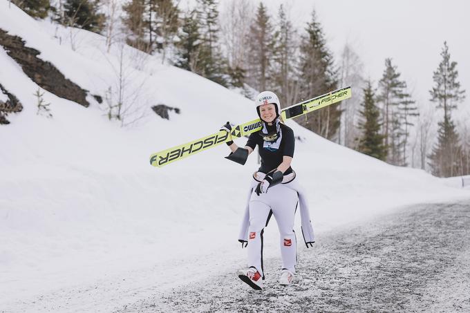 Tudi Maren Lundby je del ekipe Olympiaparken. | Foto: Sportida