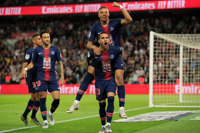 PSG | PSG proslavlja osmi naslov francoskega prvaka. | Foto Reuters