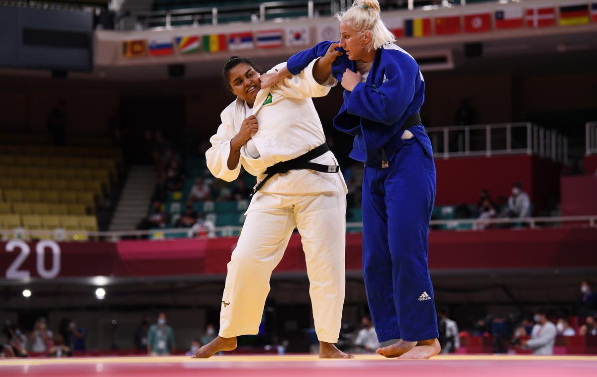 Ana Velenšek | Slovenska judoistka Ana Velenšek je obstala v drugem krogu olimpijskega turnirja v Tokiu. | Foto Guliverimage