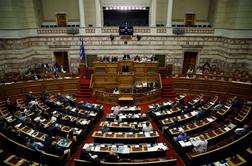 Burna razprava v grškem parlamentu o dogovoru s Skopjem