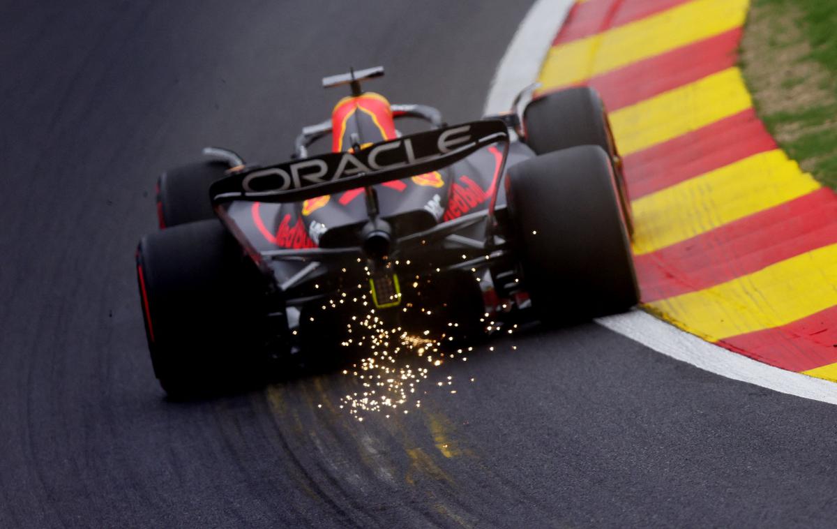 Max Verstappen | Max Verstappen je bil najhitrejši, a zaradii menjav določenih delov na motorju ne bo štartal iz prve vrste. | Foto Guliverimage