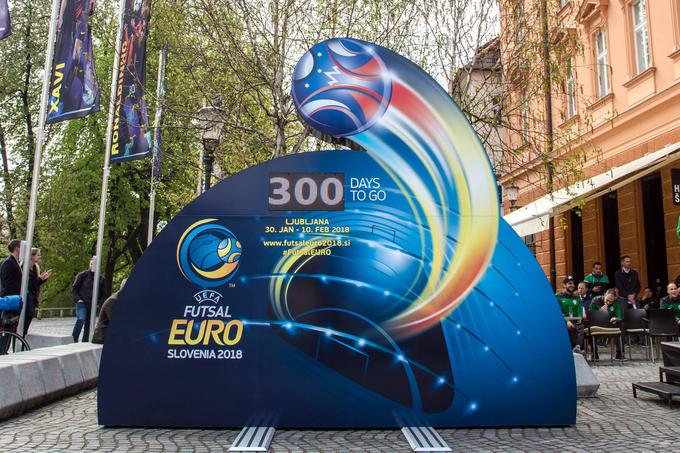 V Ljubljani odštevamo do Eura. | Foto: UEFA futsal Euro 2018
