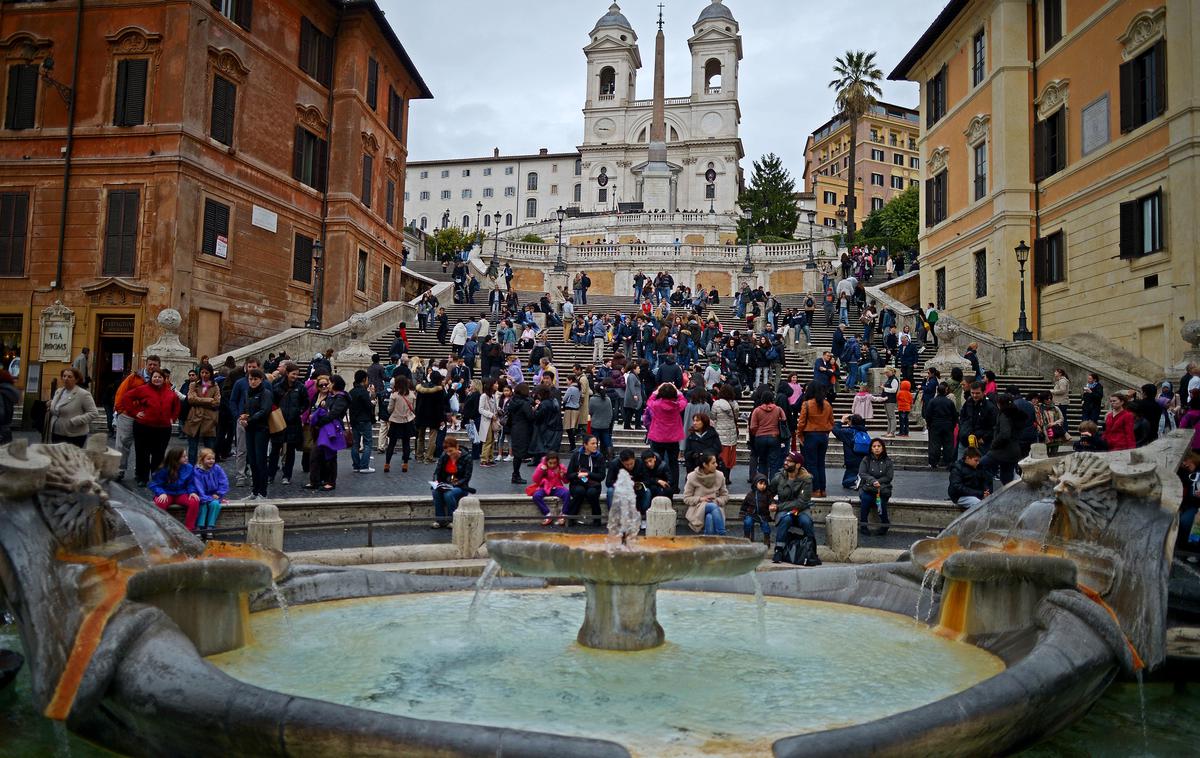 Rim, turisti | Foto Getty Images