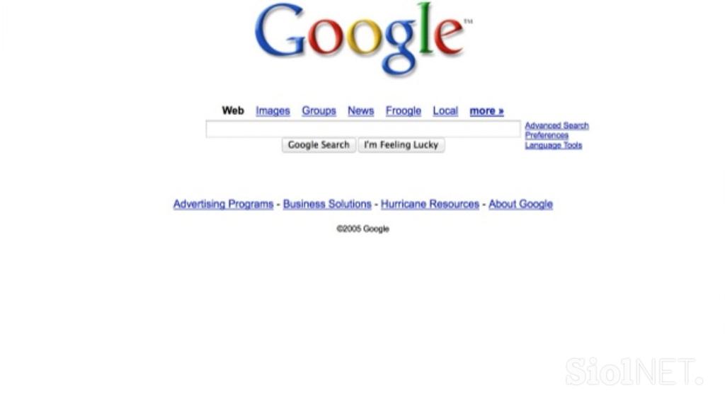 Google 2005