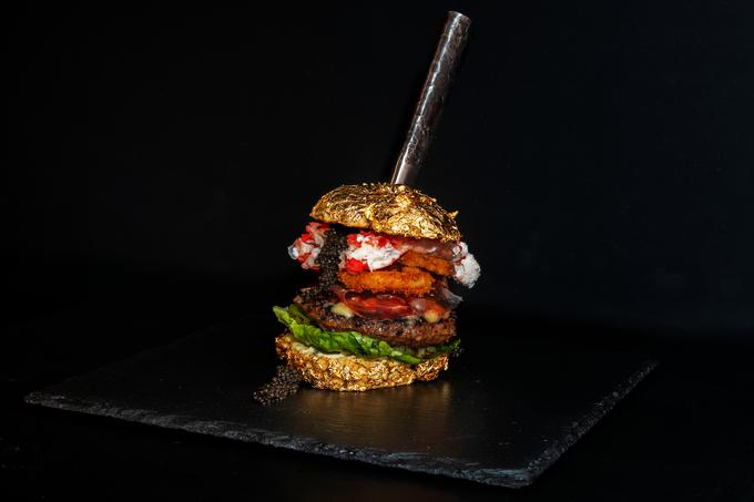 V burgerju so najdražje sestavine na svetu. | Foto: Cover Images