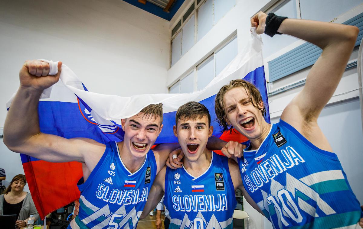 slovenska košarkarska reprezentanca U18 | Letos nas čaka drugačen format prvenstev košarkarskih reprezentanc v mlajših kategorijah. | Foto Vid Ponikvar/Sportida