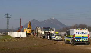Nasilen incident: na gradbišču kanala C0 v Ljubljani je zavrelo