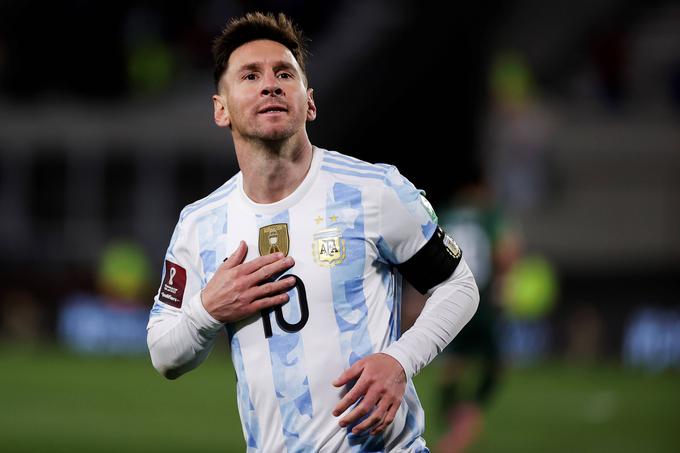 Messi je dolgoletni kapetan in prvi strelec izbrane vrste Argentine, s katero se je že uvrstil na SP 2022. | Foto: Guliverimage/Vladimir Fedorenko