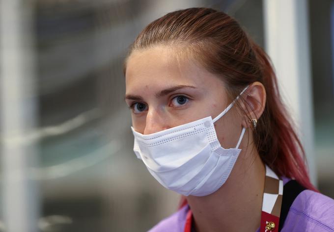 24-letnica se boji za varnost svoje družine, njen soprog je že zapustil Belorusijo. | Foto: Reuters