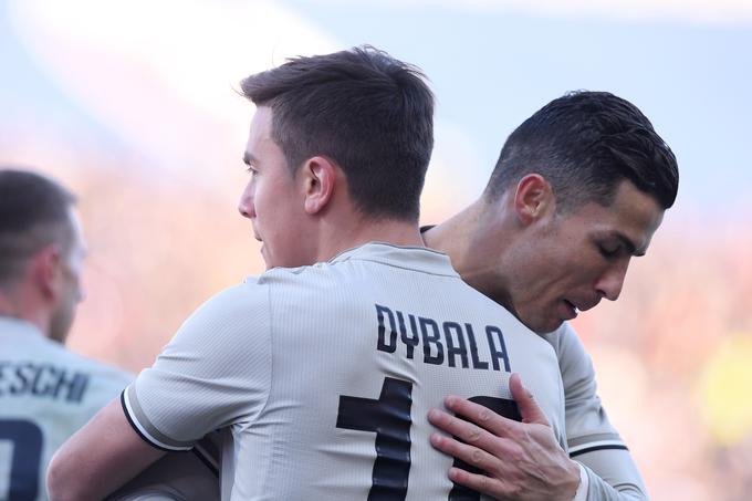 Bo Paulo Dybala zapustil Juventus, pri katerem je prvi zvezdnik Cristiano Ronaldo? | Foto: Reuters