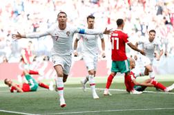 Ronaldo poskrbel za slovo Maroka od osmine finala