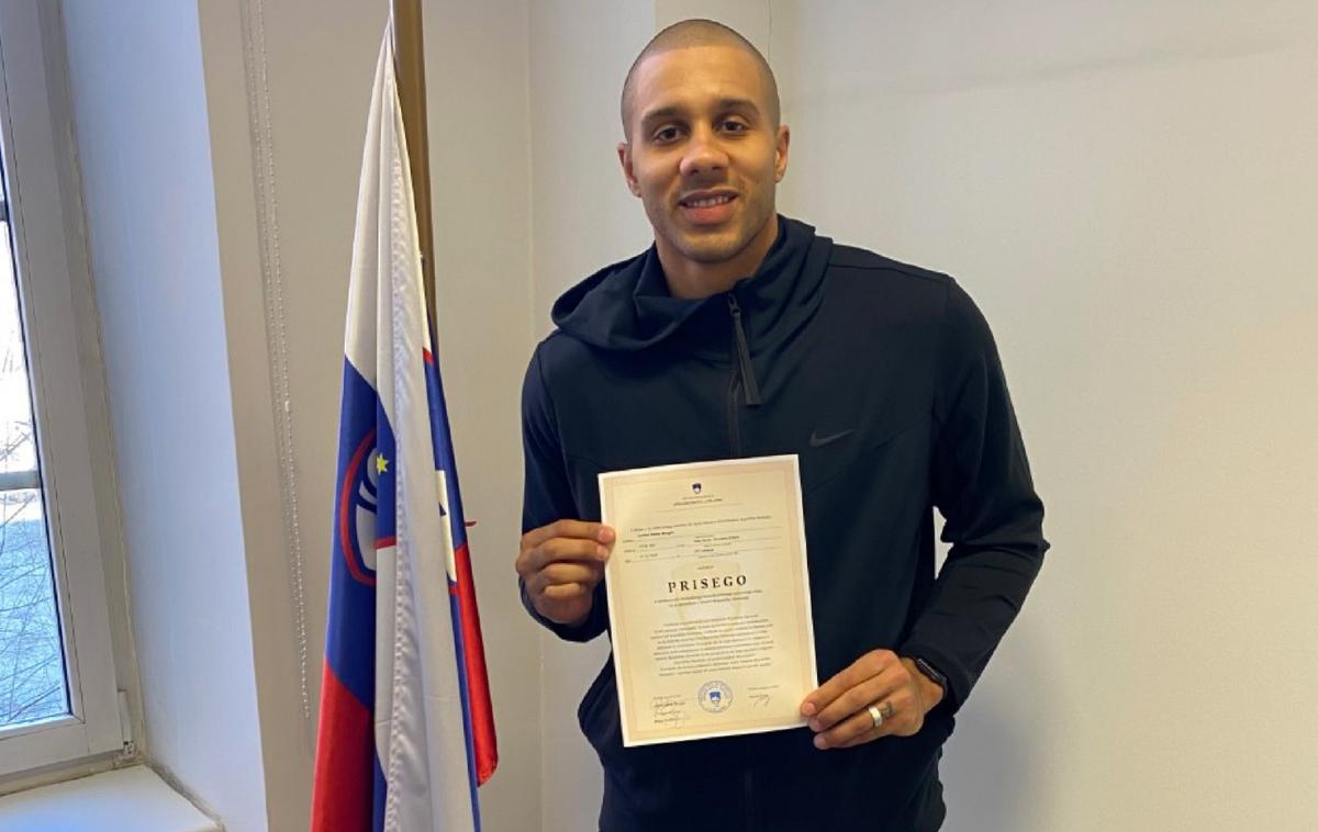Jordan Morgan | Jordan Morgan je prejel slovensko državljanstvo in lahko kandidira za tekme slovenske reprezentance. | Foto KZS