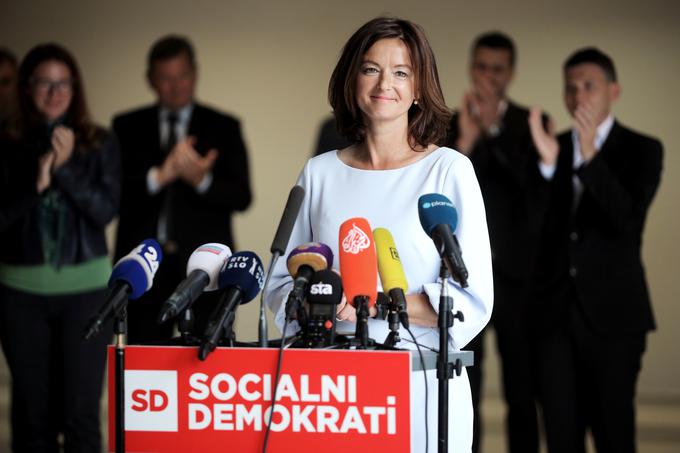 Na čelu Socialnih demokratov je konec maja Dejana Židana zamenjala Tanja Fajon.  | Foto: STA ,