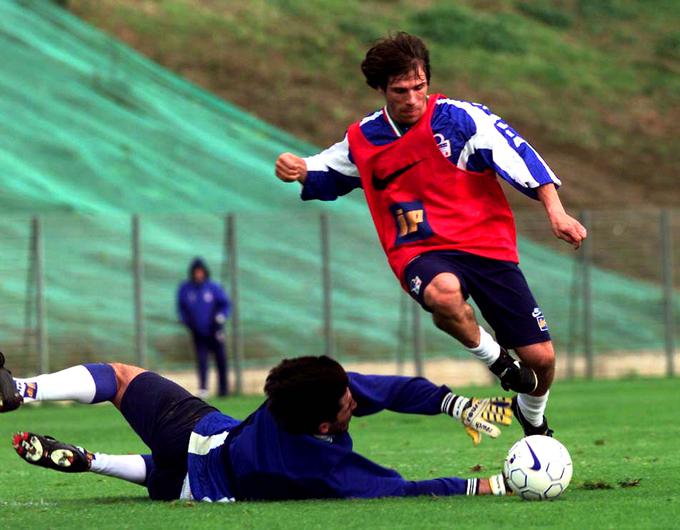 Na svetovnem prvenstvu leta 1998 je bil z reprezentanco, a priložnosti za igro ni dobil. | Foto: 