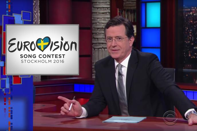 Stephen Colbert Evrovizija | Foto YouTube