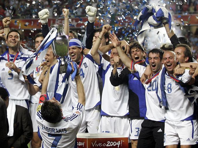 Grki so si pod vodstvom "Kralja Otta" leta 2004 pokorili nogometno Evropo! | Foto: Reuters