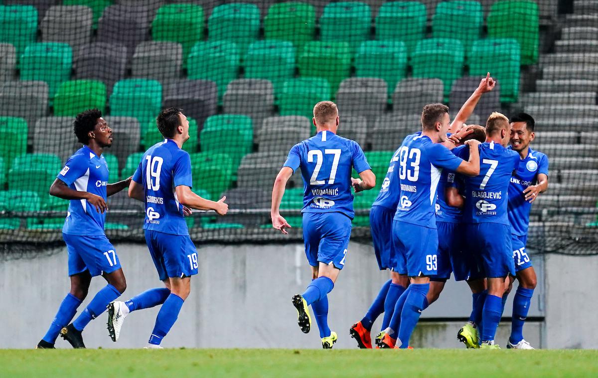 NK Rigas | Nogometaši Olimpije so na prvi tekmi kvalifikacij za ligo Europa izgubili z 2:3.  | Foto Matic Klanšek Velej/Sportida