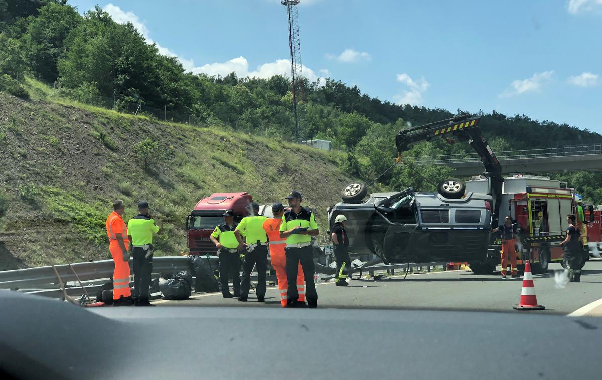 prometna nesreča primorska avtocesta | Fotografija je simbolična. | Foto bralka