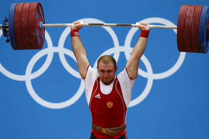 Rusija dvigovanje uteži Ivanov London 2012 | Foto Reuters