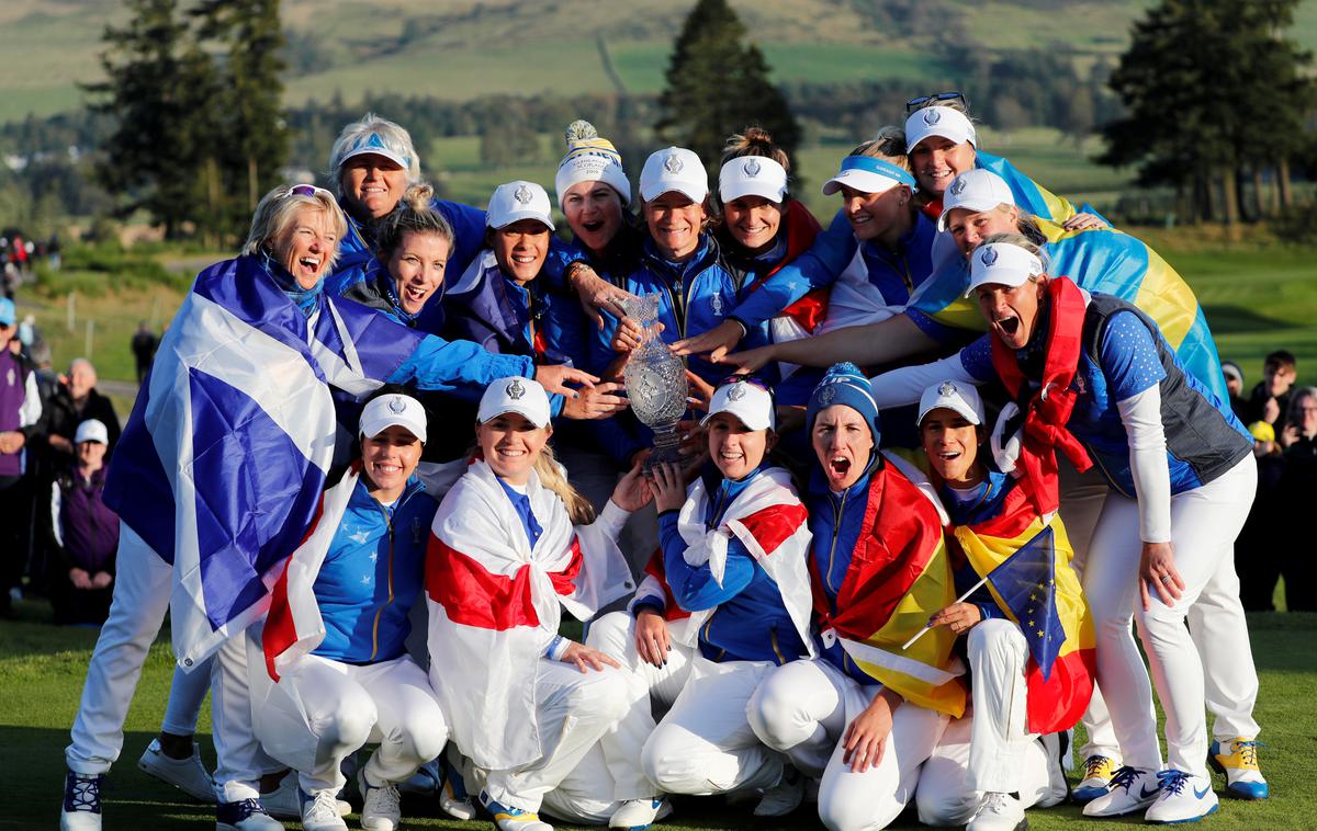 Ekipa Evrope - Solheimov pokal | Golfistke Evropse so zmagovalke Solheimovega pokala 2019. | Foto Reuters