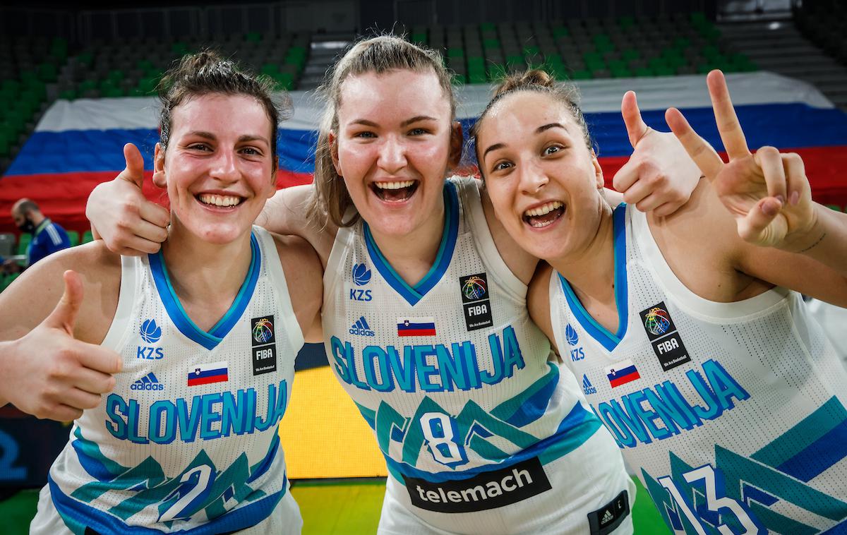 Slovenija Islandija ženska košarkarska reprezentanca | Košarkarice bodo, po krajšem premoru, s pripravami na EP nadaljevale v Laškem. | Foto Vid Ponikvar