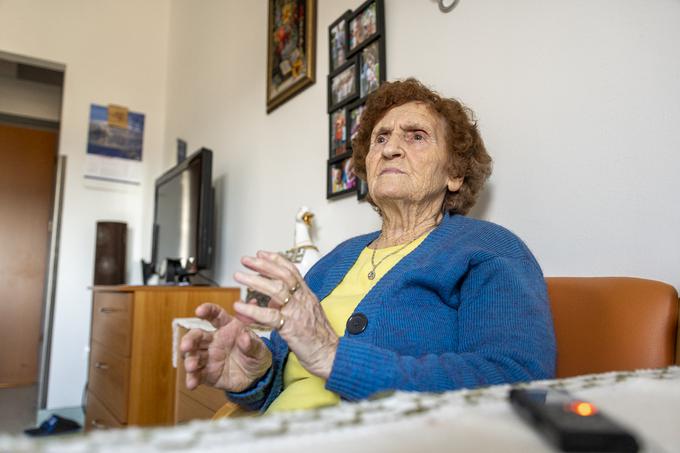 Marija se spominja dogodkov izpred 87 let, kot bi se zgodili včeraj. | Foto: Matjaž Vertuš